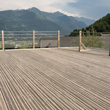Maison De Avec Terrasse Panoramique Et Vue Sur Les Pyrenees